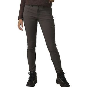 New NWT Womens 14 Prana Southport Pants UPF 50 Dark Iron Gray Skinny Twill Offic